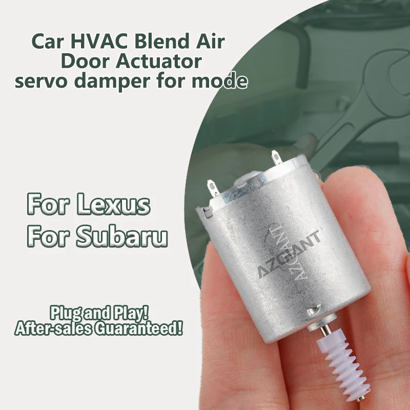AZGIANT Car HVAC Blend Air Door Black Actuator For Lexus GX470 2003-2009/Subaru Legacy 2004-2009 servo damper for mode repair
AZGIANT Car HVAC Blend Air Door Black Actuator For Lexus GX470 2003-2009/Subaru Legacy 2004-2009 servo damper for mode repair