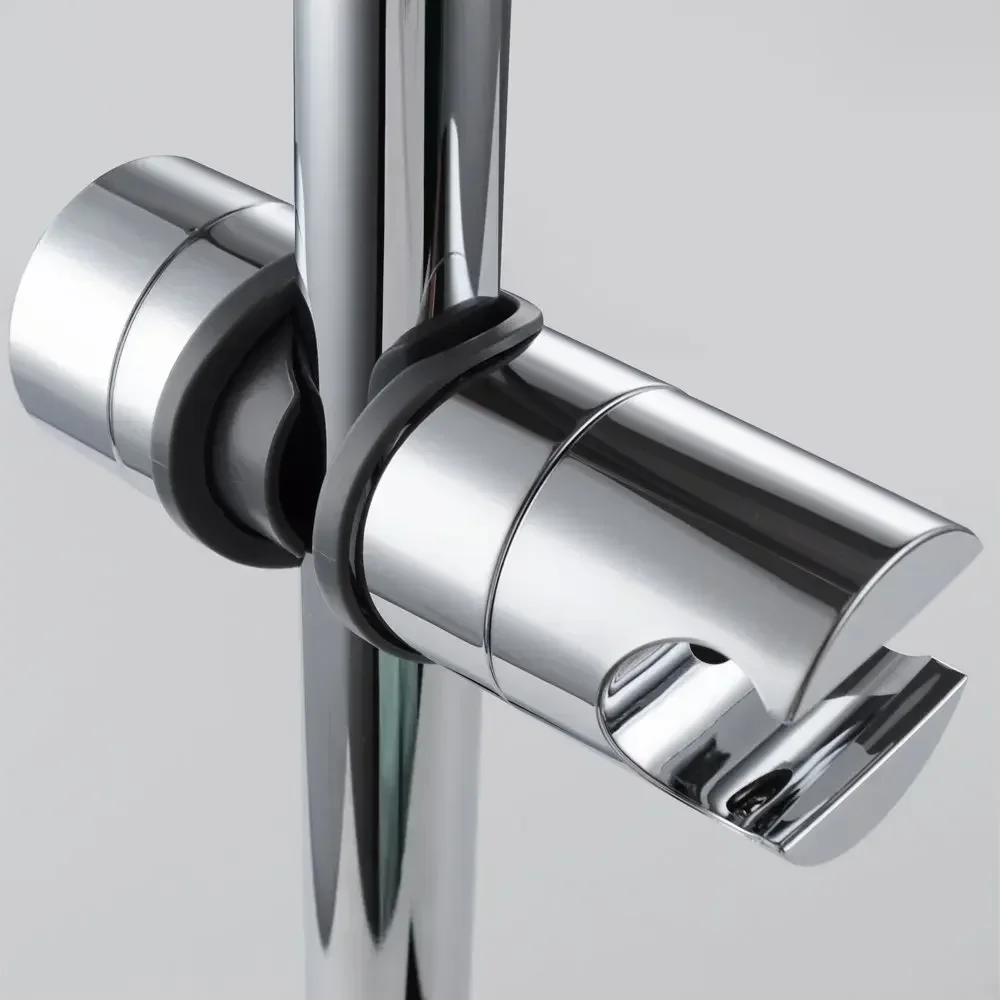 1pc Universal Shower Head Holder Adjustable 18~25mm ABS Chrome Shower Rail Holder Bathroom Accessories Shower Mounting Brackets
1pc Universal Shower Head Holder Adjustable 18~25mm ABS Chrome Shower Rail Holder Bathroom Accessories Shower Mounting Brackets
