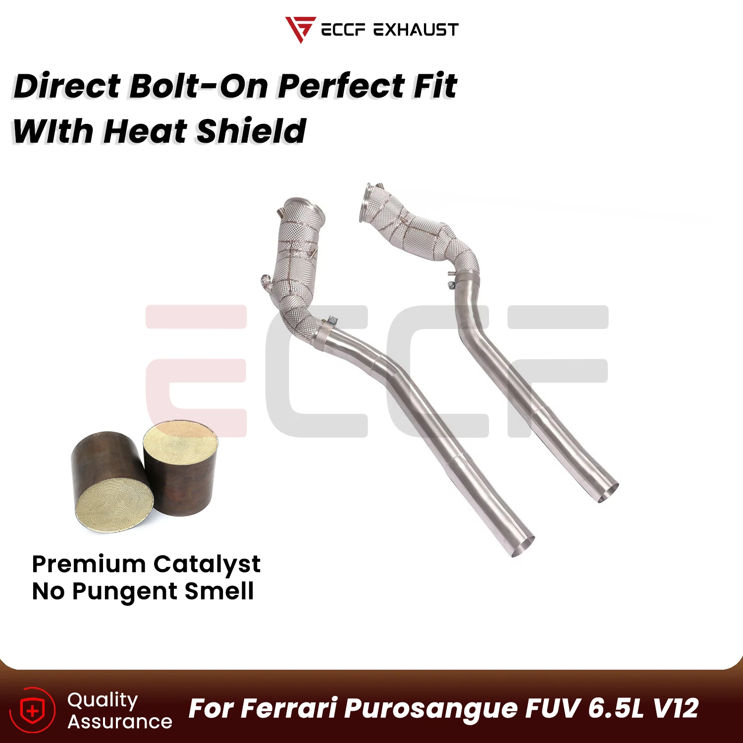 Sporty Downpipe With Heat Shield For Ferrari Purosangue FUV 6.5L V12 Aggressive Exhaust Sound Plug and Play Upgrade Performance
Sporty Downpipe With Heat Shield For Ferrari Purosangue FUV 6.5L V12 Aggressive Exhaust Sound Plug and Play Upgrade Performance