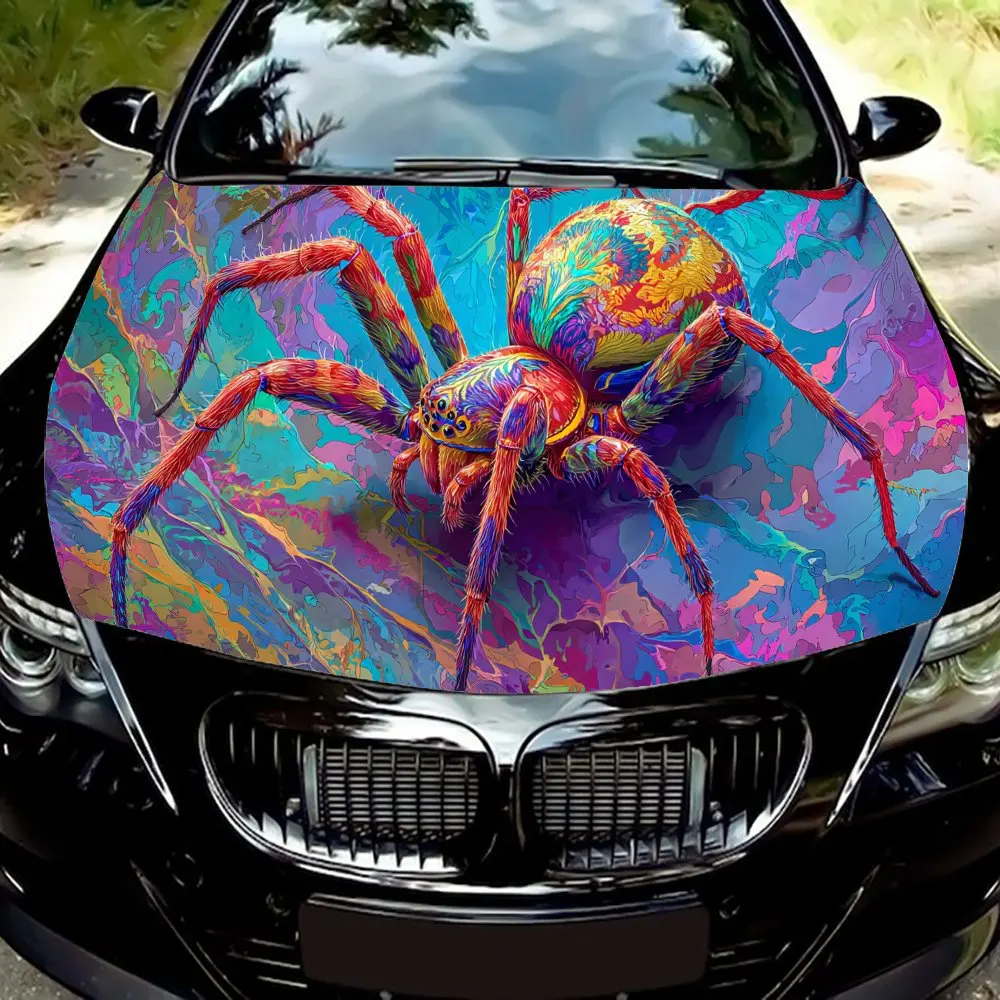 Glow Color Spider car hood stickers, waterproof self-adhesive, scratch resistant, easy to stick, durable car PVC stickers, car d
Glow Color Spider car hood stickers, waterproof self-adhesive, scratch resistant, easy to stick, durable car PVC stickers, car d