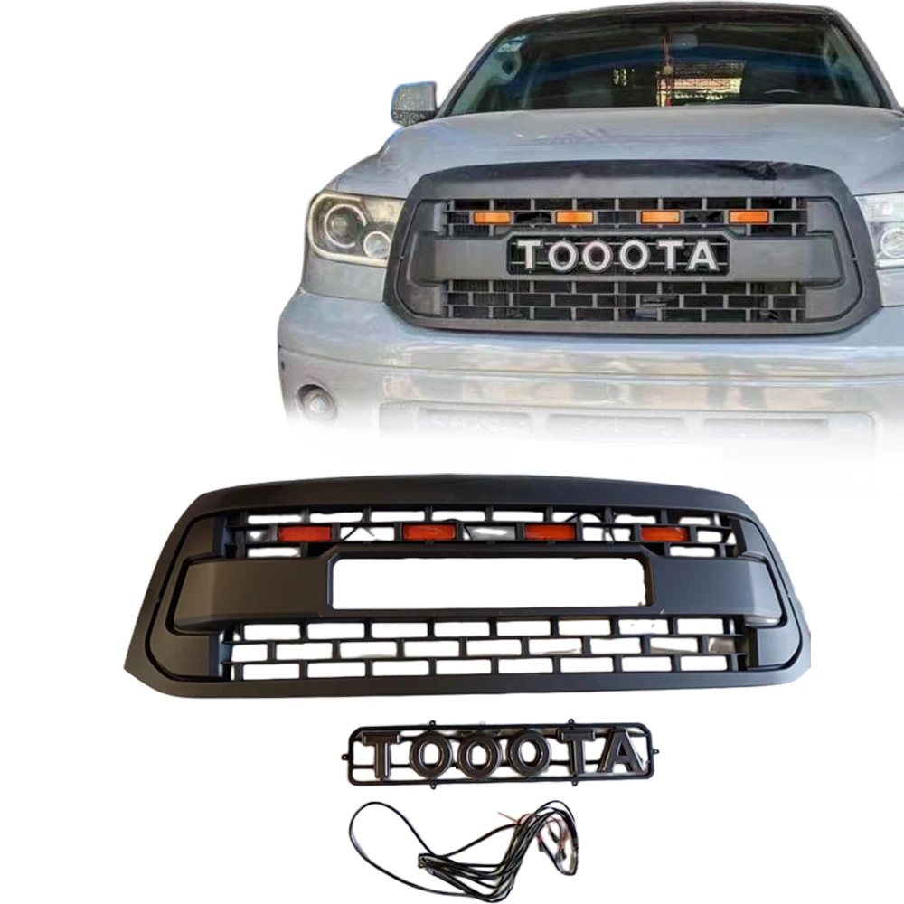 2007-2013 pickup bodykit accessories Front car grille grill with light for TOYOTA tundra
2007-2013 pickup bodykit accessories Front car grille grill with light for TOYOTA tundra