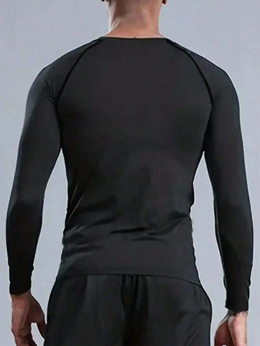 Mens Compression Long Sleeve Raglan Shirt Gym Workout Top
Mens Compression Long Sleeve Raglan Shirt Gym Workout Top