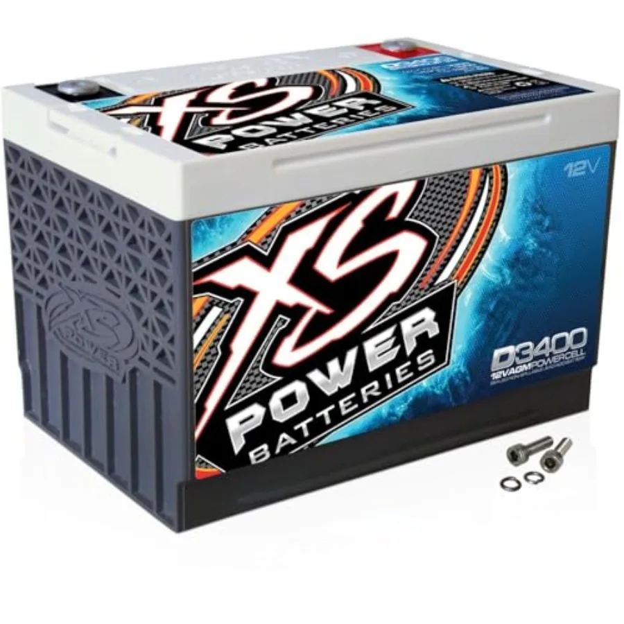 XS Series 12V 3300 Amp AGM High Output Battery with M6 Terminal Bolt Black Durable High-Performance Deep Cycle Design for Marin
XS Series 12V 3300 Amp AGM High Output Battery with M6 Terminal Bolt Black Durable High-Performance Deep Cycle Design for Marin