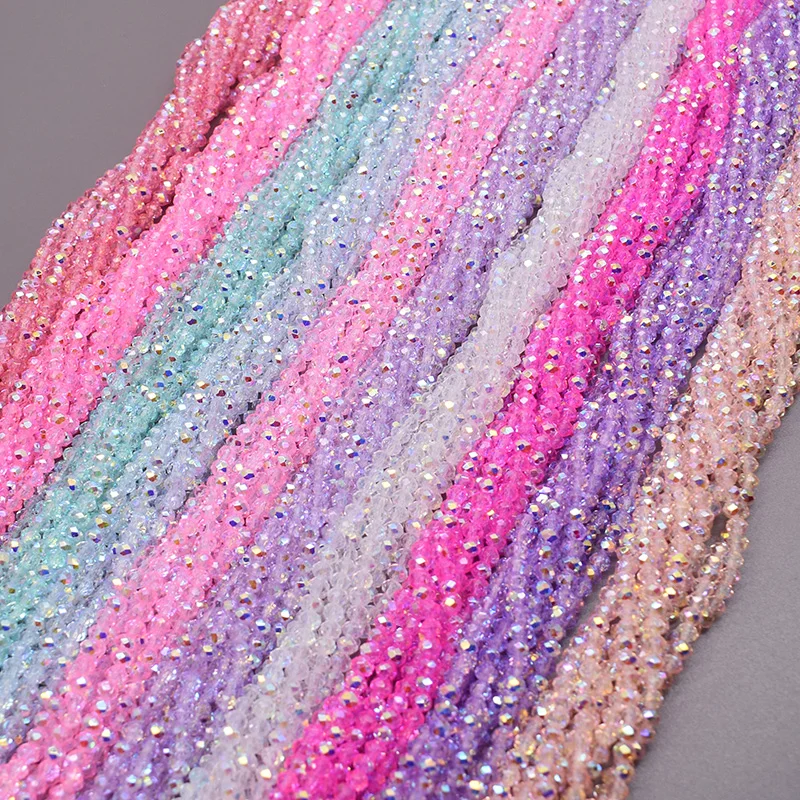 New color 4mm 110pcs/lot Crystal Rondelle Faceted Crystal Glass Beads Round Loose Spacer Beads for Jewelry Making DIY Necklace
New color 4mm 110pcs/lot Crystal Rondelle Faceted Crystal Glass Beads Round Loose Spacer Beads for Jewelry Making DIY Necklace