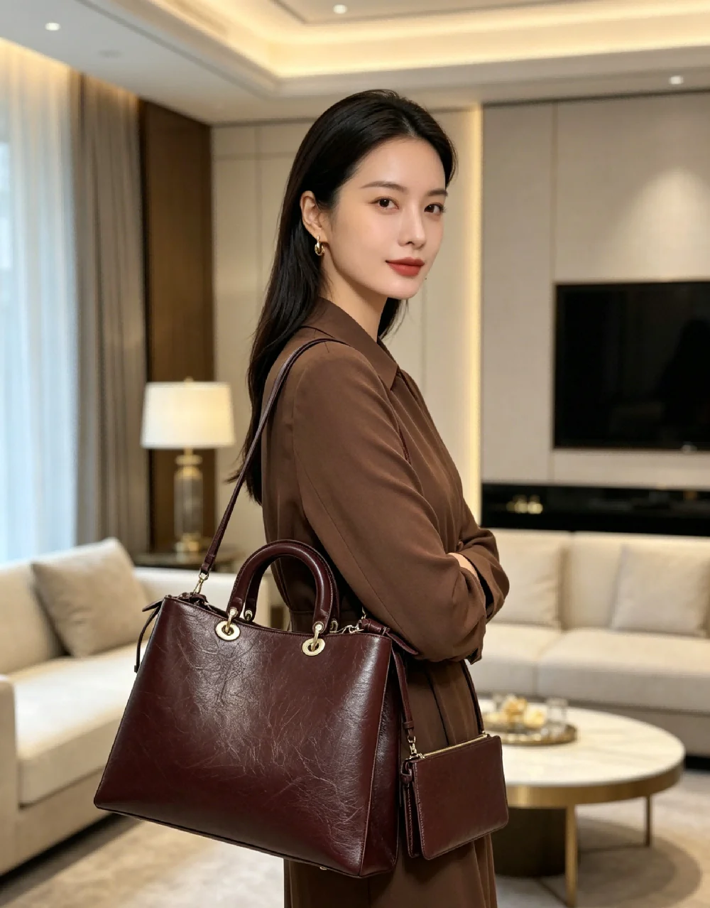 England Style Tote Bags For Women Luxury Designer Handbags Purses New In Lychee Texture Handle Underarm Shoulder
England Style Tote Bags For Women Luxury Designer Handbags Purses New In Lychee Texture Handle Underarm Shoulder