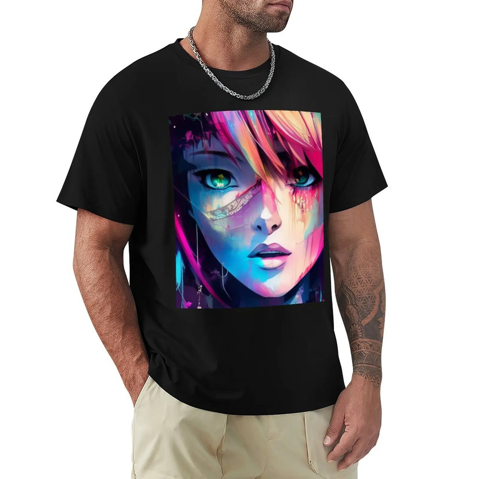 Mysterious Anime Girl in Moody Colors T-Shirt new gifts and t-shirts heavyweights funny gifts summer tops t shirts for men
Mysterious Anime Girl in Moody Colors T-Shirt new gifts and t-shirts heavyweights funny gifts summer tops t shirts for men