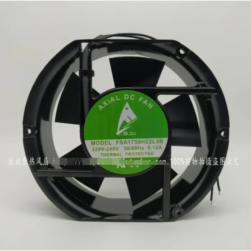 FengSheng FSA1750H22L3B AC 240 В 0,12 А 172x150x50 мм 2-проводной охлаждающий вентилятор для сервера
FengSheng FSA1750H22L3B AC 240 В 0,12 А 172x150x50 мм 2-проводной охлаждающий вентилятор для сервера