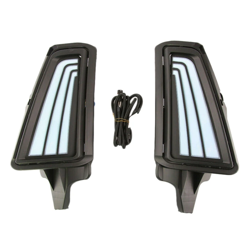 2Pcs Car LED DRL Daytime Running Light Fog Signal Lamps For Toyota Hiace 2019-2020
2Pcs Car LED DRL Daytime Running Light Fog Signal Lamps For Toyota Hiace 2019-2020
