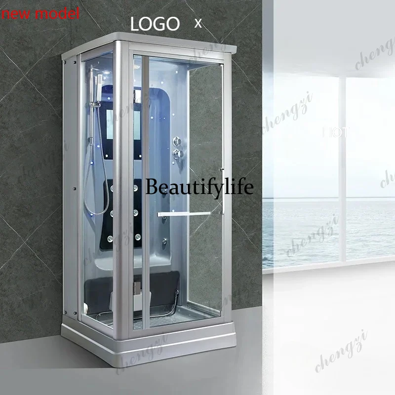 M138 integrated room deluxe steam room rectangular wet and dry separation partition glass integrated
M138 integrated room deluxe steam room rectangular wet and dry separation partition glass integrated