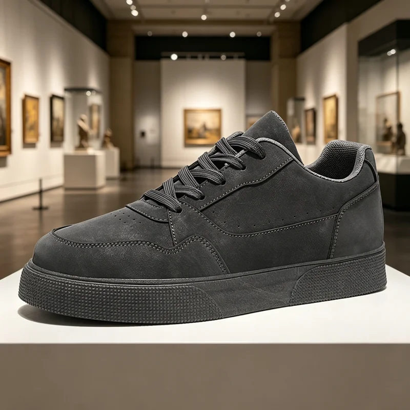 Men's Suede Low-Top Casual Sneakers, Non-Slip Thick Sole Skate Shoes, Breathable Daily Walking Shoes for Men
Men's Suede Low-Top Casual Sneakers, Non-Slip Thick Sole Skate Shoes, Breathable Daily Walking Shoes for Men