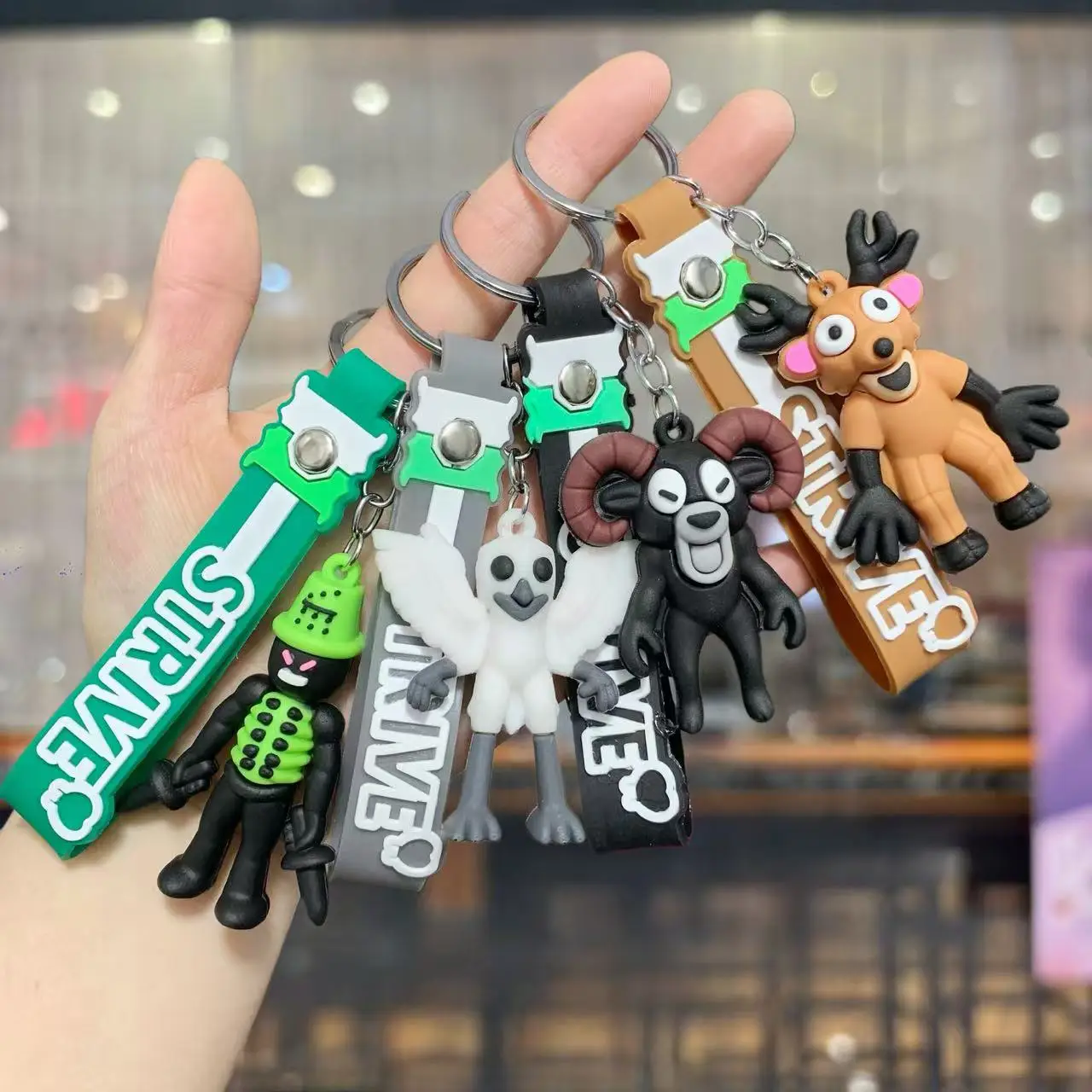 1/4pcs New Anime for 99 Nights Dolls Keychain Pendant Toys Cartoon Diy Backpack Decor Kids Birthday Christmas Gifts
1/4pcs New Anime for 99 Nights Dolls Keychain Pendant Toys Cartoon Diy Backpack Decor Kids Birthday Christmas Gifts