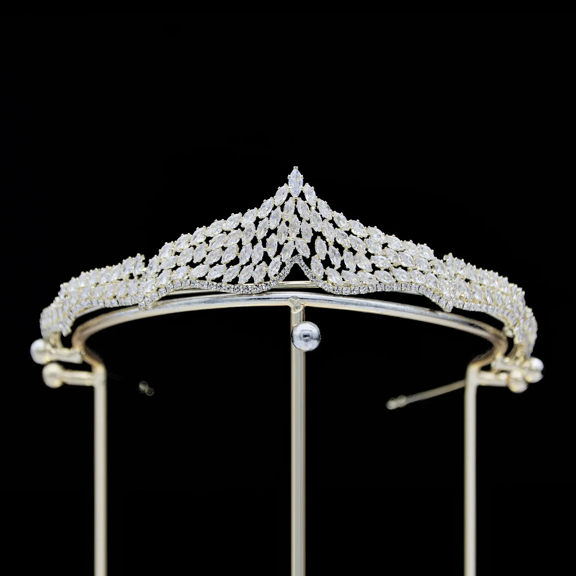 Cubic Zirconia Princess Crowns For Wedding Hair Accessories CZ Bridal Tiaras Crowns For Girl Women Diadem Party Bride Headpiece
Cubic Zirconia Princess Crowns For Wedding Hair Accessories CZ Bridal Tiaras Crowns For Girl Women Diadem Party Bride Headpiece