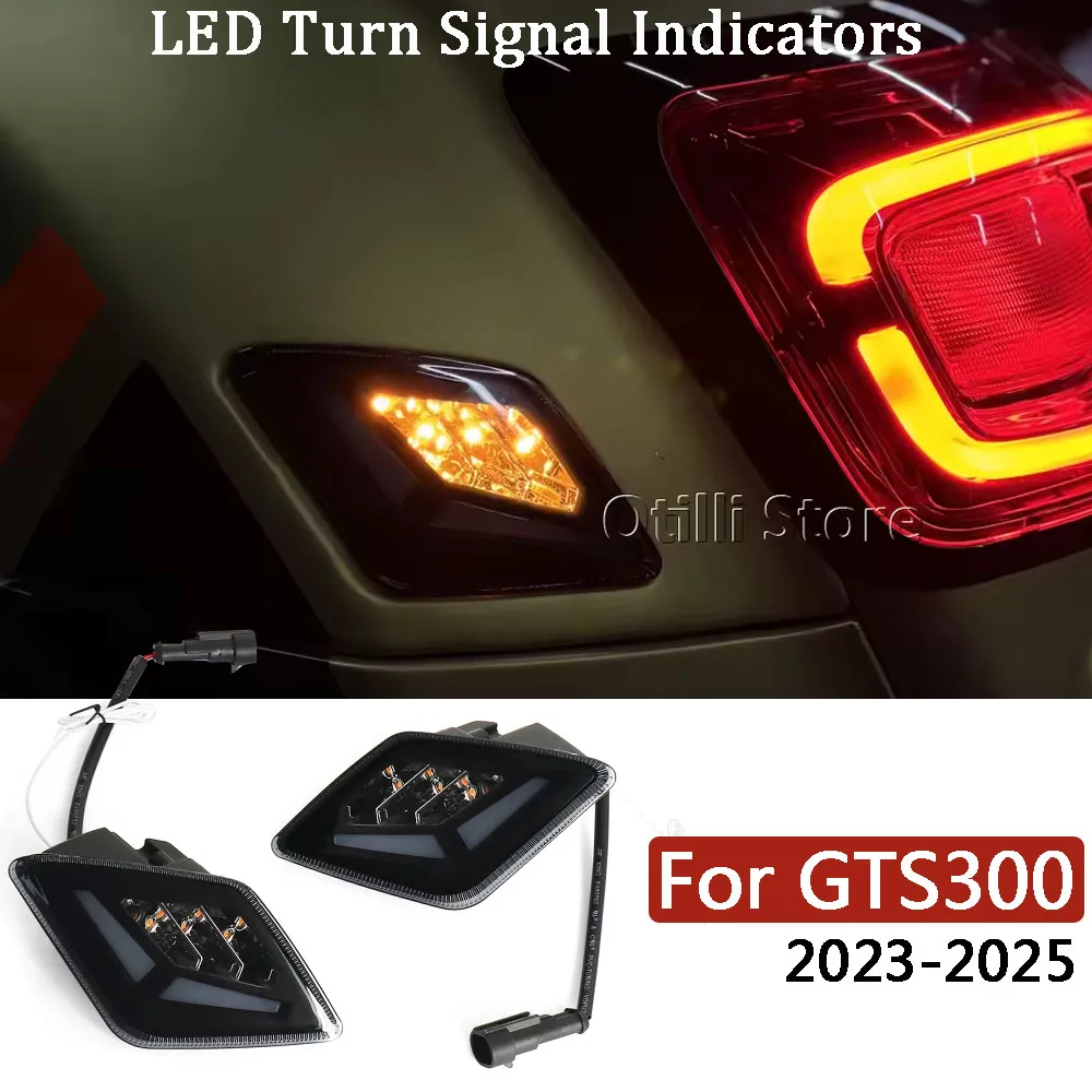 For Vespa GTS 300 GTS300 2023 2024 2025 Front Rear Turn Signals Indicator Lamp Daytime Running LED Light Motorcycle Accessoriess
For Vespa GTS 300 GTS300 2023 2024 2025 Front Rear Turn Signals Indicator Lamp Daytime Running LED Light Motorcycle Accessoriess