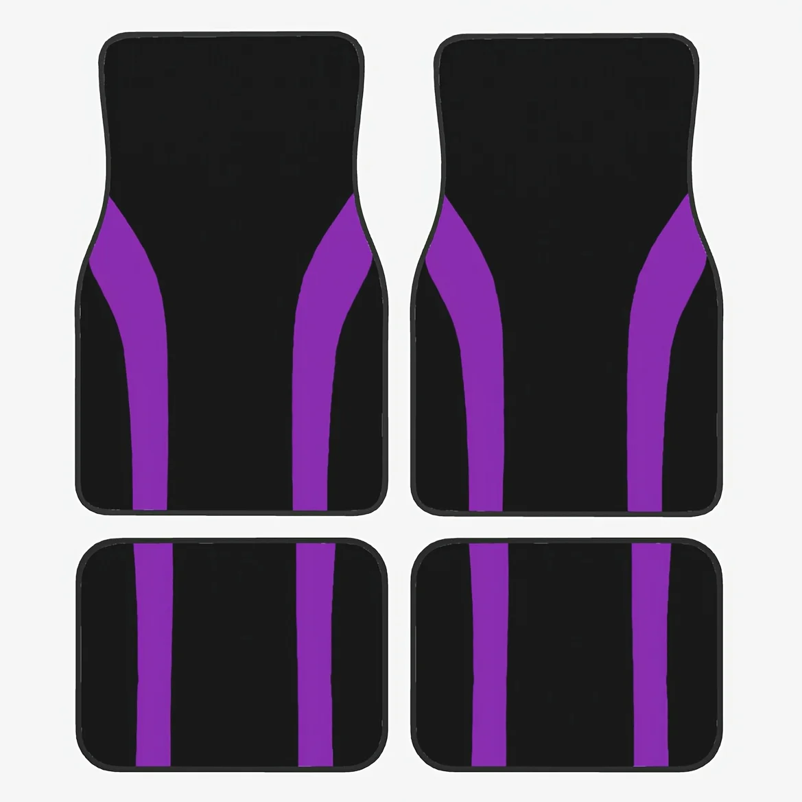 4-Pack Purple Stripe Polyester Car Floor Mats - Anti-Slip Easy Clean, Fits Most Vehicles, Durable Versatile, Ideal Holiday Gift
4-Pack Purple Stripe Polyester Car Floor Mats - Anti-Slip Easy Clean, Fits Most Vehicles, Durable Versatile, Ideal Holiday Gift