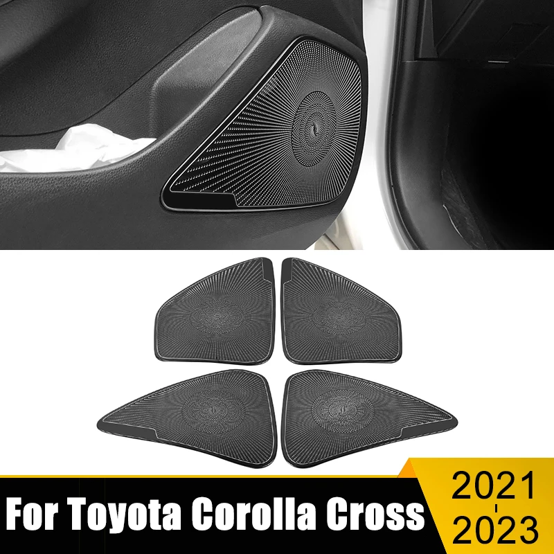 Car Accessories For Toyota Corolla Cross XG10 2021 2022 2023 Hybrid Stainless Steel Car Door Audio Speaker Cover Trim Stickers
Car Accessories For Toyota Corolla Cross XG10 2021 2022 2023 Hybrid Stainless Steel Car Door Audio Speaker Cover Trim Stickers