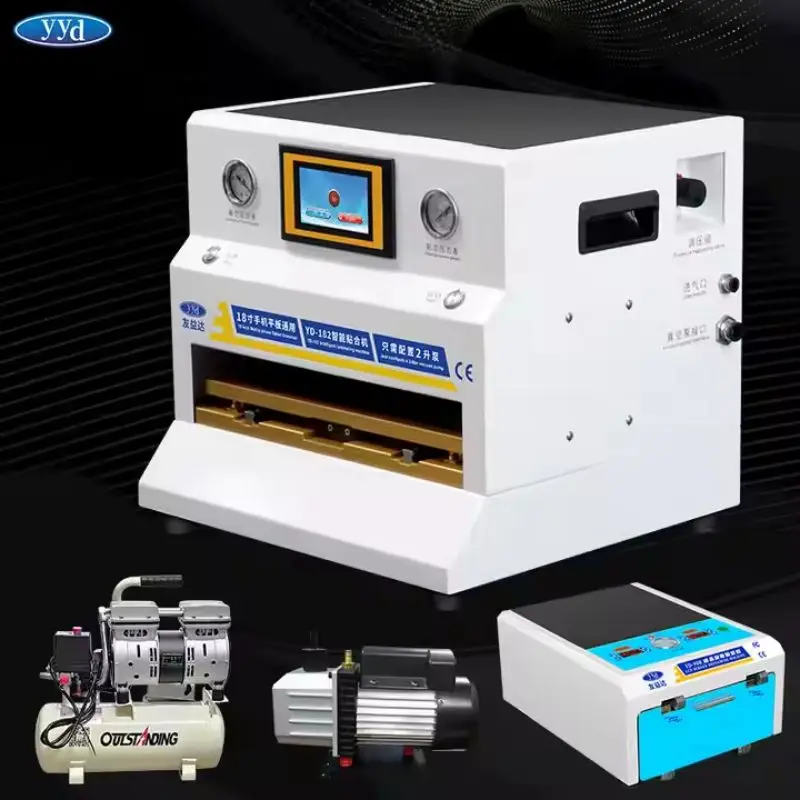 yyd 182 OCA screen laminating and laminating machine suitable for repair tools for straight screen mobile phones and tablets
yyd 182 OCA screen laminating and laminating machine suitable for repair tools for straight screen mobile phones and tablets