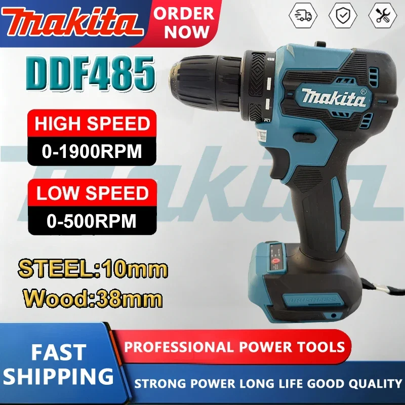 Makita DDF485 10MM LXT Compact Cordless Tool Multi-function Screwdriver Impact Brushless Drive Rechargeable Brushless Drill
Makita DDF485 10MM LXT Compact Cordless Tool Multi-function Screwdriver Impact Brushless Drive Rechargeable Brushless Drill