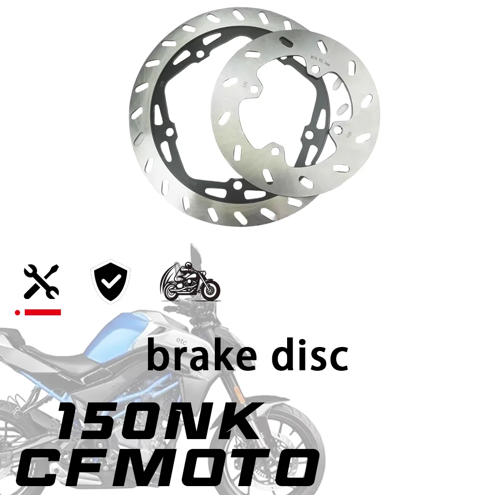 Brake disc brake pads for CFMOTO150NK front and rear brake disc motorcycle disc brake nk150 150nk NK150
Brake disc brake pads for CFMOTO150NK front and rear brake disc motorcycle disc brake nk150 150nk NK150