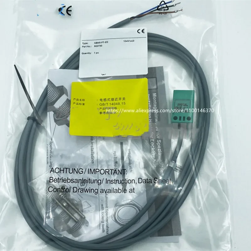 3 шт. новый P + F маленький квадратный индуктор NBN5-F7-E0 NBN5-F7-E2 NBN5-F7-EO NBN5-F7-E1 трехпроводной постоянный ток NPN нормально открытый
3 шт. новый P + F маленький квадратный индуктор NBN5-F7-E0 NBN5-F7-E2 NBN5-F7-EO NBN5-F7-E1 трехпроводной постоянный ток NPN нормально открытый
