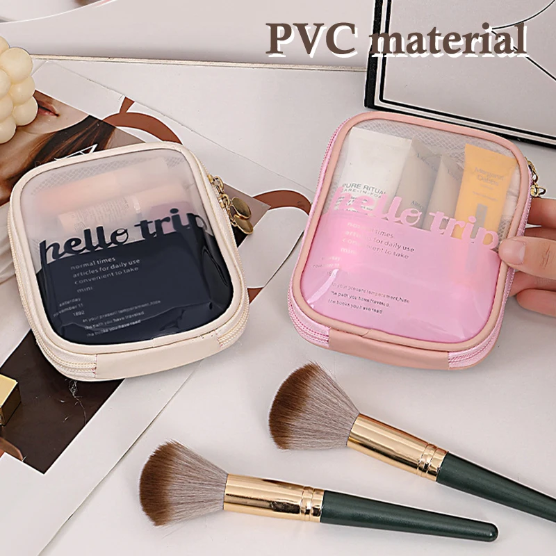 Small Cute Preppy Makeup Bag Mini Clear Travel Makeup Organizer Bag Cosmetic Zipper Toiletry Storage Clutch Coin Pouch For Women
Small Cute Preppy Makeup Bag Mini Clear Travel Makeup Organizer Bag Cosmetic Zipper Toiletry Storage Clutch Coin Pouch For Women