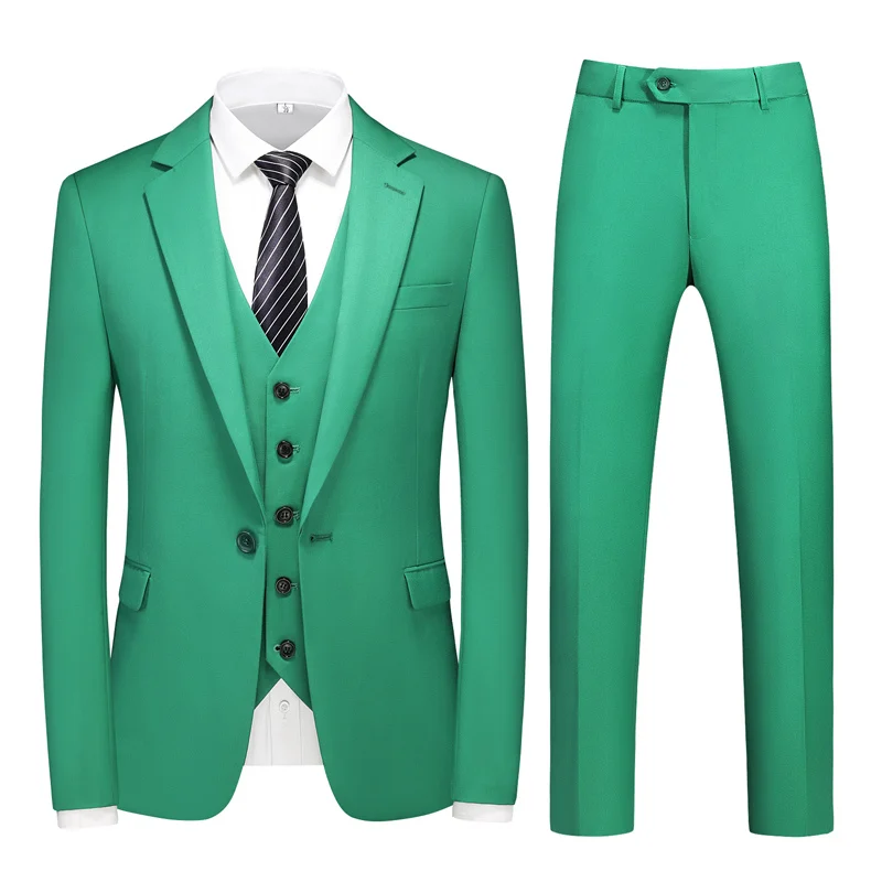 5XL 6XL Plus Size Mens Suits 2 Open Slits In Sides Slim fit Blazer Groom Wedding Tuxedo Jackets Vest Pants Homme 3 Pieces Set
5XL 6XL Plus Size Mens Suits 2 Open Slits In Sides Slim fit Blazer Groom Wedding Tuxedo Jackets Vest Pants Homme 3 Pieces Set