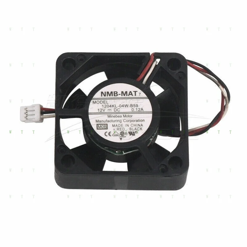 H 1 pcs NMB MAT 1204KL-04W-B59 30mm x 10mm Fan 12V 0.12A 3 Pin 3 Wire fan
H 1 pcs NMB MAT 1204KL-04W-B59 30mm x 10mm Fan 12V 0.12A 3 Pin 3 Wire fan