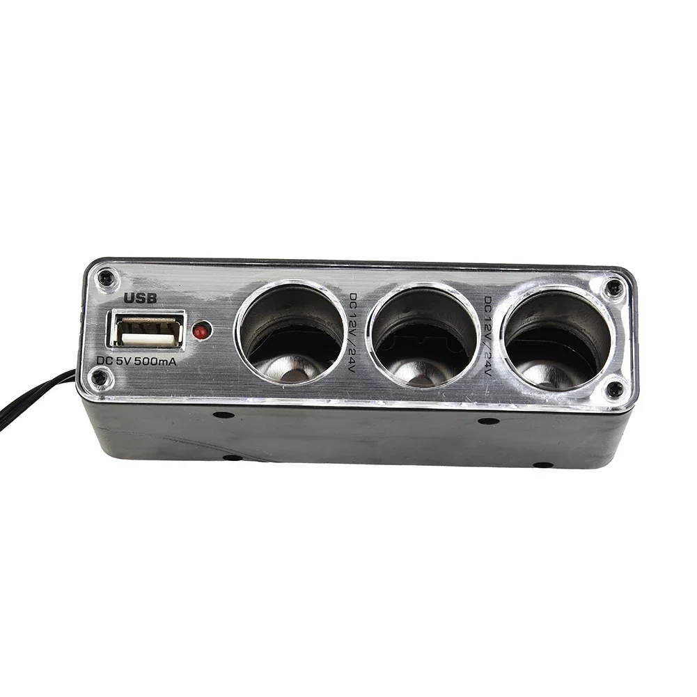 New For MP3/MP4 Player Charger Adapter Triple Splitter Lightweight 5A/250V Black Convenient Multi Socket USB Port
New For MP3/MP4 Player Charger Adapter Triple Splitter Lightweight 5A/250V Black Convenient Multi Socket USB Port