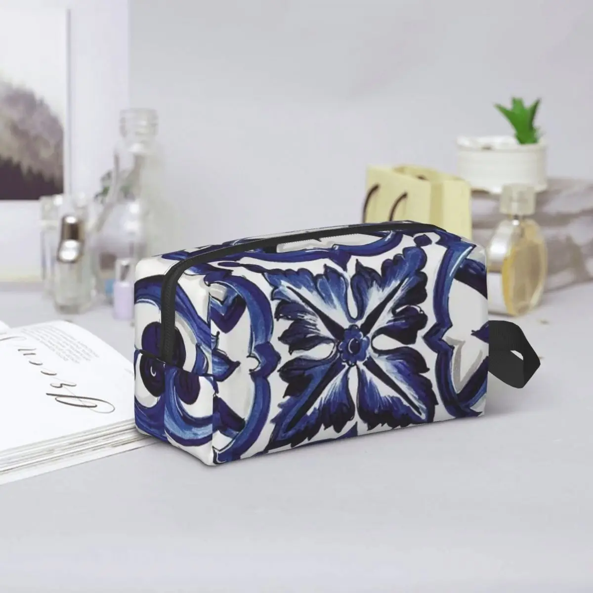 Blue Ornate Floral Mediterranean Sicilian Tile Pencil Case for Studen Pen Box Pencil Bag Stationery Supplies Organizer Pouch
Blue Ornate Floral Mediterranean Sicilian Tile Pencil Case for Studen Pen Box Pencil Bag Stationery Supplies Organizer Pouch