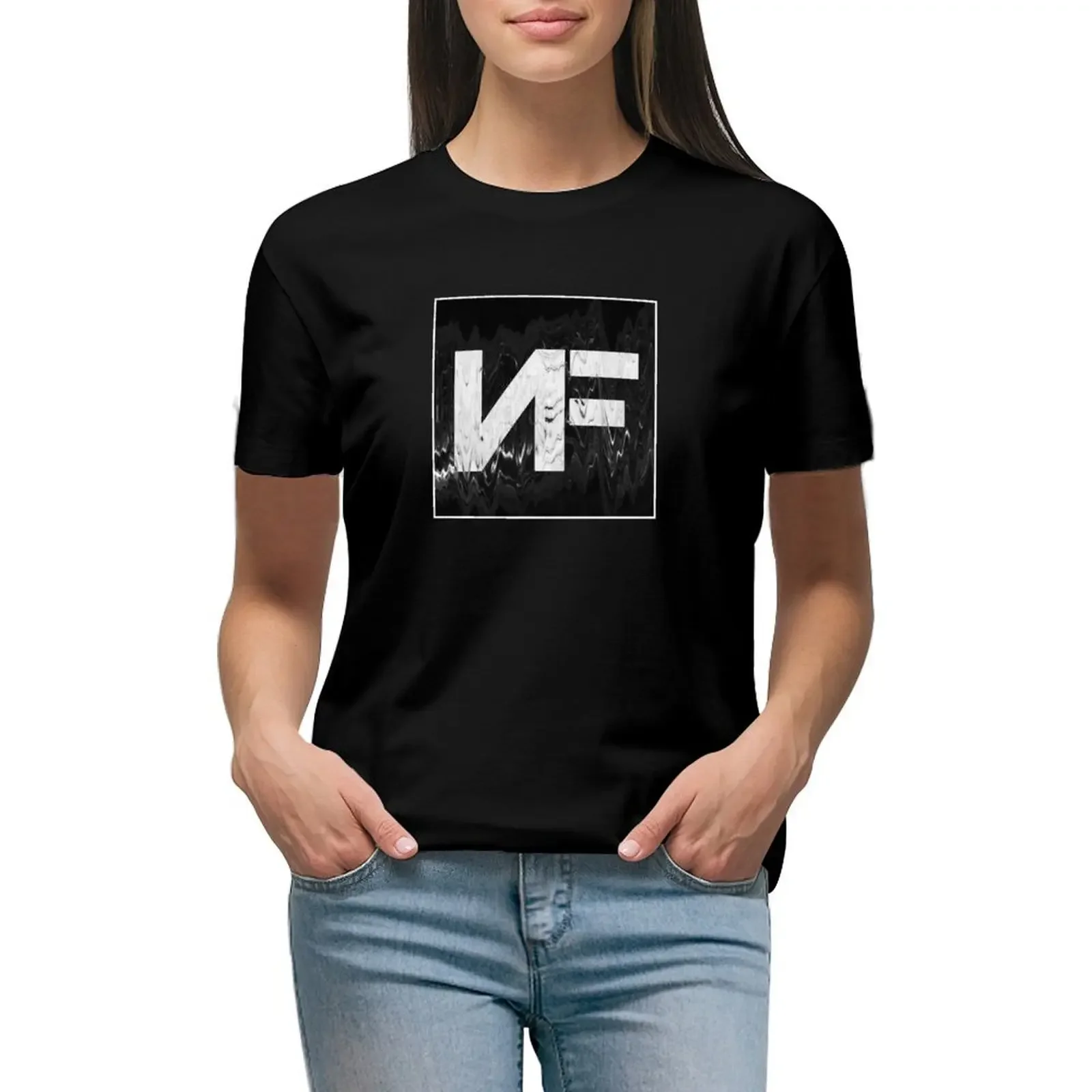 NF Static Drip Logo T-Shirt korean fashion animal print shirt for girls customs blanks Woman clothing
NF Static Drip Logo T-Shirt korean fashion animal print shirt for girls customs blanks Woman clothing