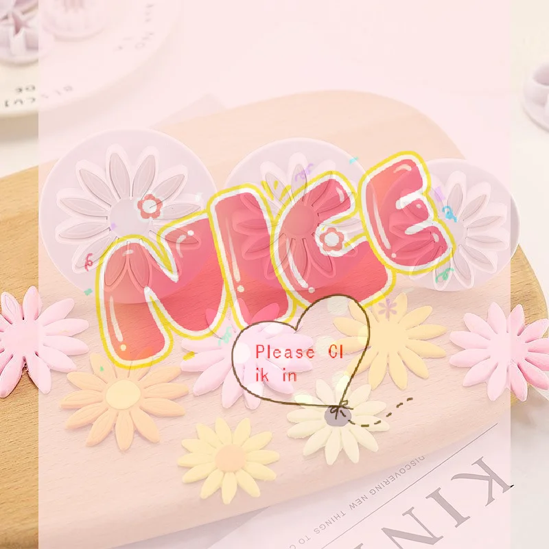 【BA】3Pcs Flower Cake Plunger Fondant Cookie Cutter Mold Baking Decorating Biscuit Stamps For Kitchen Tools
【BA】3Pcs Flower Cake Plunger Fondant Cookie Cutter Mold Baking Decorating Biscuit Stamps For Kitchen Tools