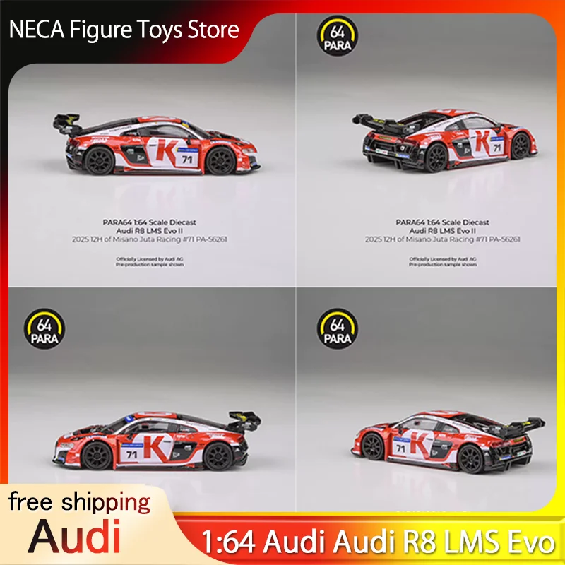 Pre-Sale Para 1:64 Audi R8 Lms Evo #71 2025 Alloy Car Model Desktop Car Model Ornaments Car Model Ornaments Toys Birthday Gift
Pre-Sale Para 1:64 Audi R8 Lms Evo #71 2025 Alloy Car Model Desktop Car Model Ornaments Car Model Ornaments Toys Birthday Gift