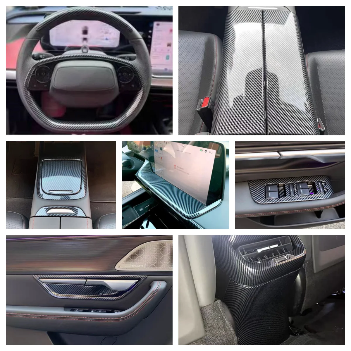 For Xpeng P7 2020-2024 glass switch/navigation frame/inner handle/rear tuyere/shift automotive interior decoration accessories
For Xpeng P7 2020-2024 glass switch/navigation frame/inner handle/rear tuyere/shift automotive interior decoration accessories