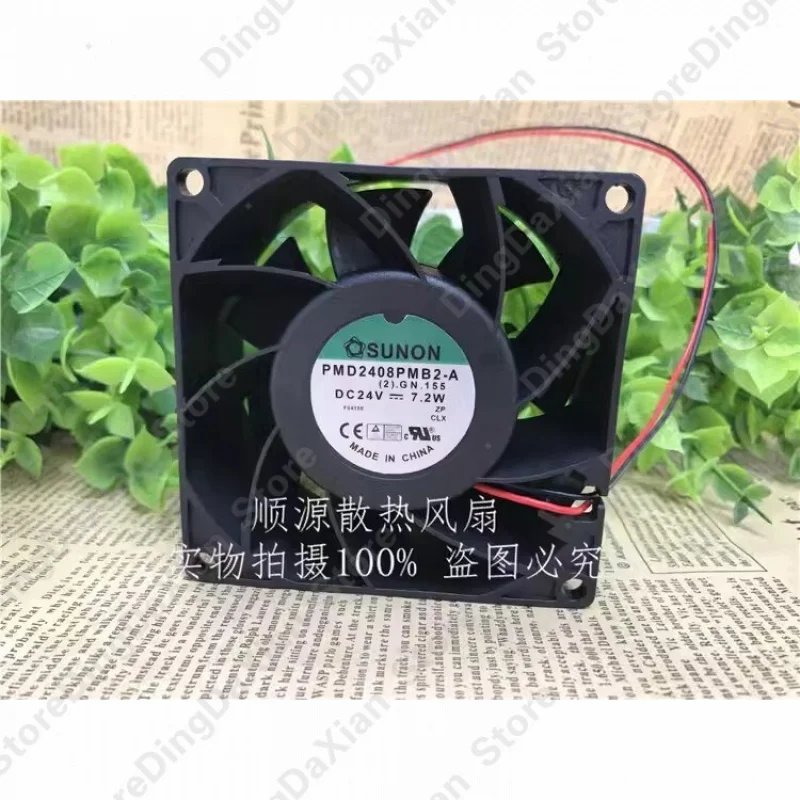 x For SUNON PMD2408PMB2-A 8038 DC24V 7.2W 2-Wire Inverter Fan new
x For SUNON PMD2408PMB2-A 8038 DC24V 7.2W 2-Wire Inverter Fan new
