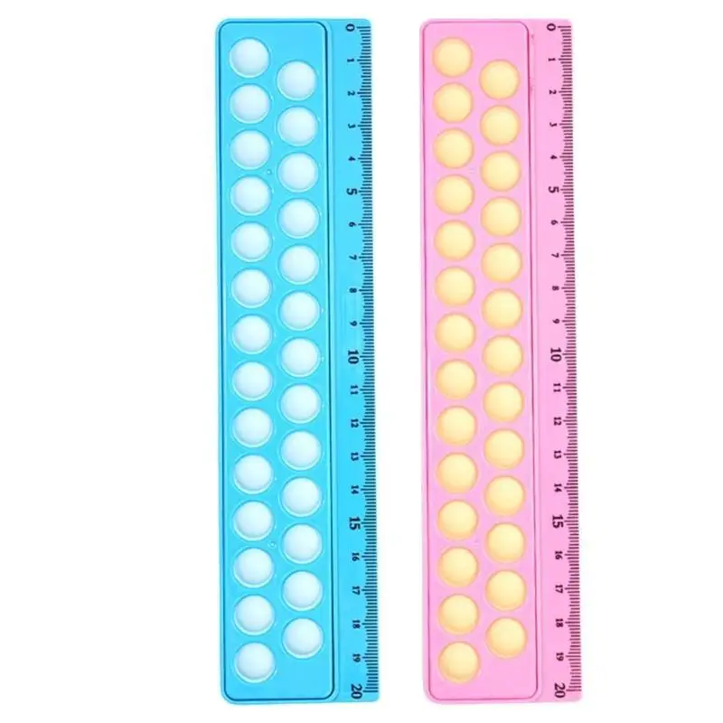 Decompression Toy Ruler Multifunction Ruler for Measuring Drawing Stress Relief
Decompression Toy Ruler Multifunction Ruler for Measuring Drawing Stress Relief