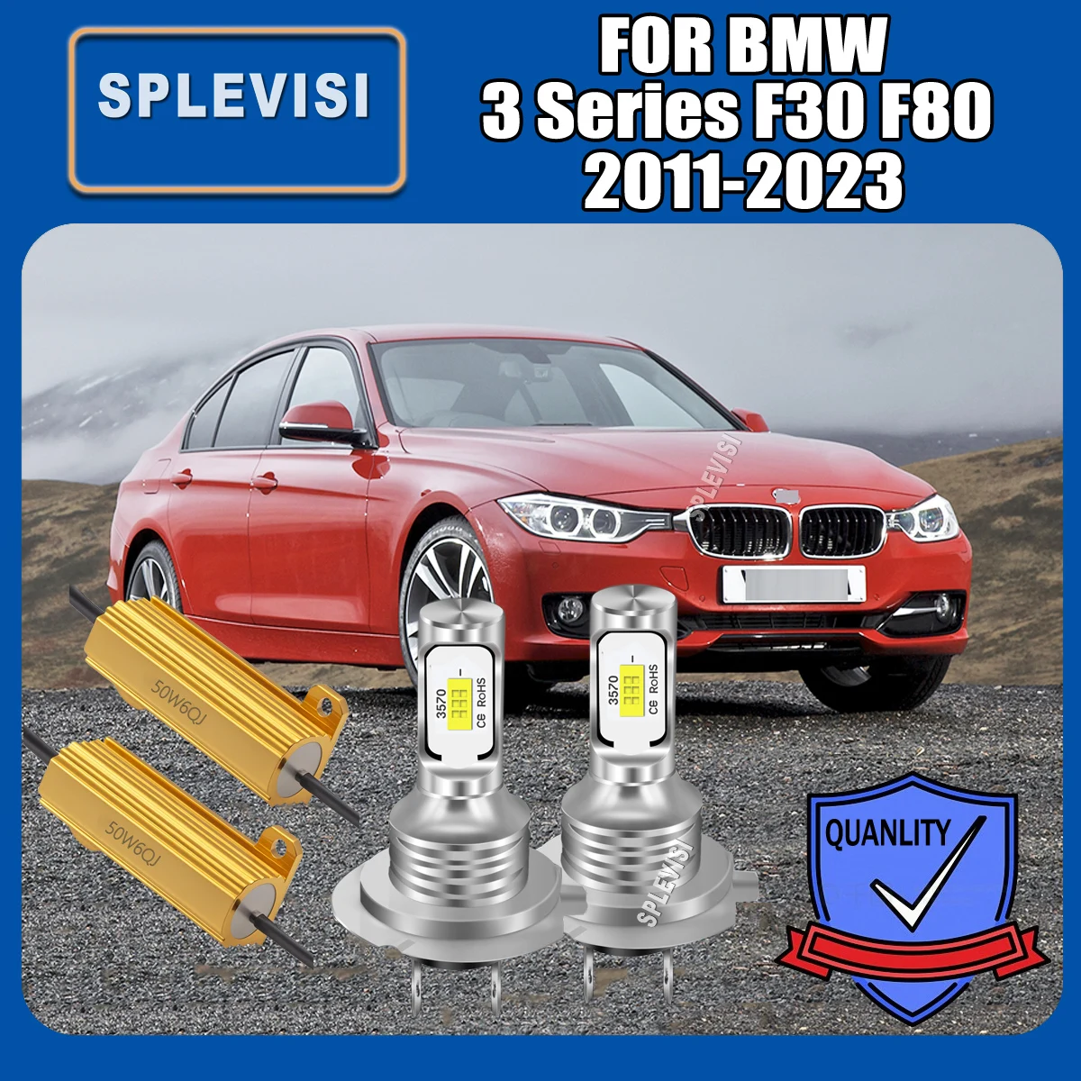 3570 CSP Chip White Headlights High/ low beam Auto Lamp For BMW 3 F30 F80 2011 2012 2013 2014 2015 2016 2017 2018 2019-2023
3570 CSP Chip White Headlights High/ low beam Auto Lamp For BMW 3 F30 F80 2011 2012 2013 2014 2015 2016 2017 2018 2019-2023