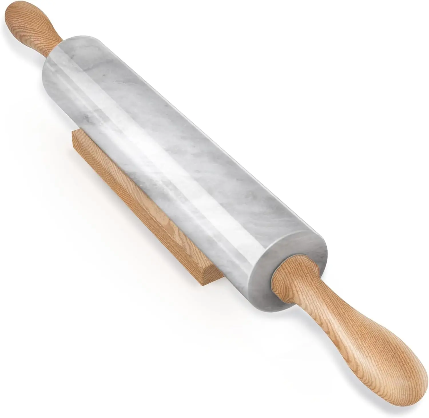 Marble Rolling Pin with Non-Stick Surface for Pasta Dough Fondant Pie Crust Kitchen Baking
Marble Rolling Pin with Non-Stick Surface for Pasta Dough Fondant Pie Crust Kitchen Baking
