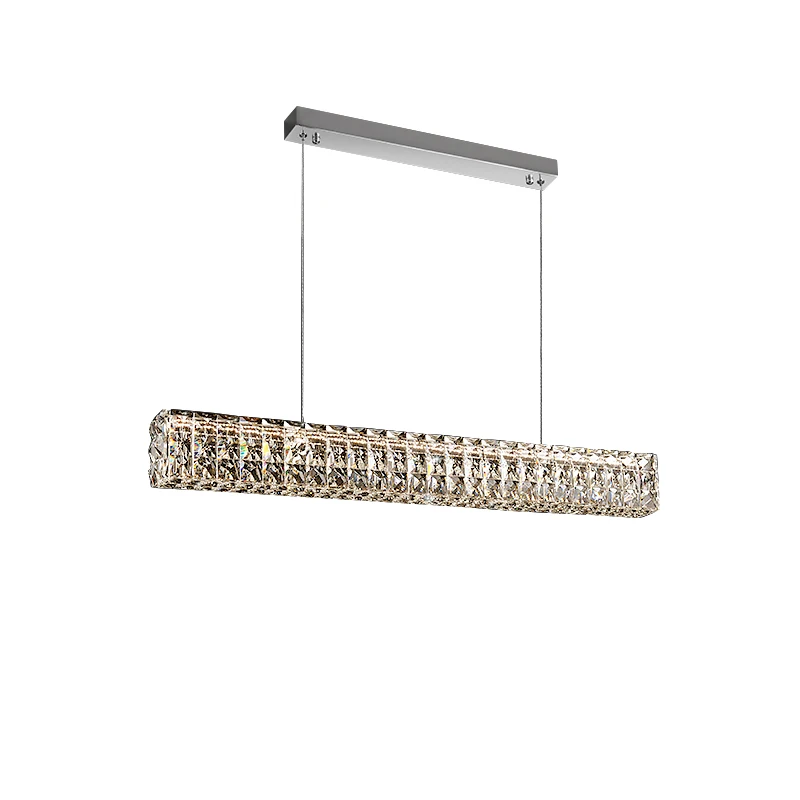 Clear K9 Crystal Long Chandelier Lights over Dining Table Luxury Room Decor Bar Kitchen Island Hanging Chandeliers
Clear K9 Crystal Long Chandelier Lights over Dining Table Luxury Room Decor Bar Kitchen Island Hanging Chandeliers