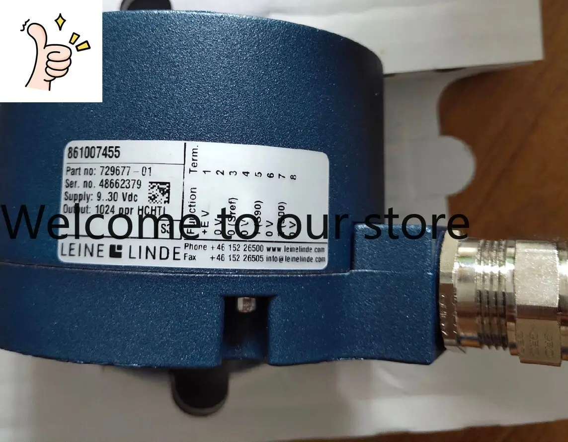 861007455-1024 729677-01 Germany Leine & Linde Encoder
861007455-1024 729677-01 Germany Leine & Linde Encoder