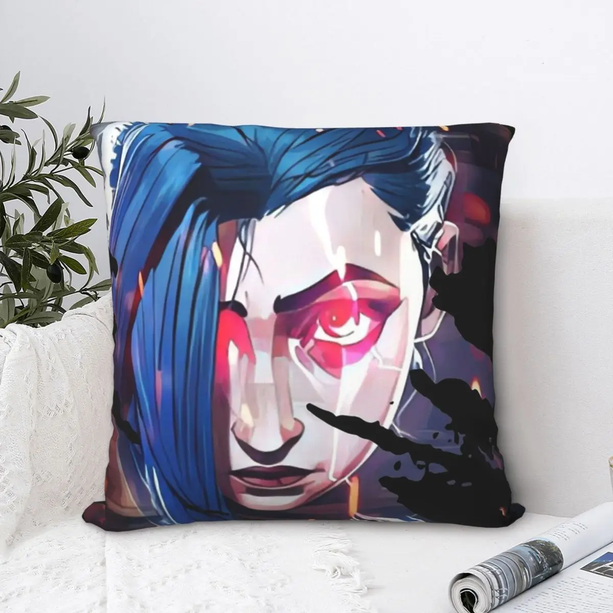 Декоративная подушка Jinx в виде головы, искусственная кожа, Лига Легенд, короткие, плюс наволочки для дома, дивана, стула, декоративный рюкзак
Декоративная подушка Jinx в виде головы, искусственная кожа, Лига Легенд, короткие, плюс наволочки для дома, дивана, стула, декоративный рюкзак