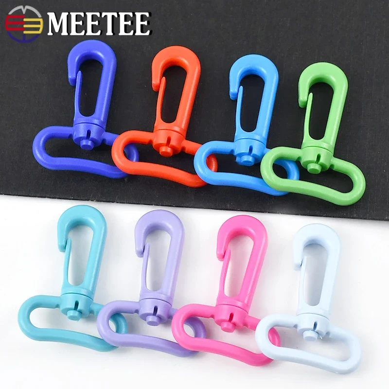 10/30Pcs 13-31mm Plastic Swivel Snap Hook Bag Strap Keychain Buckle Backpack Purse Connector Clasp Hook DIY Hardware Parts
10/30Pcs 13-31mm Plastic Swivel Snap Hook Bag Strap Keychain Buckle Backpack Purse Connector Clasp Hook DIY Hardware Parts