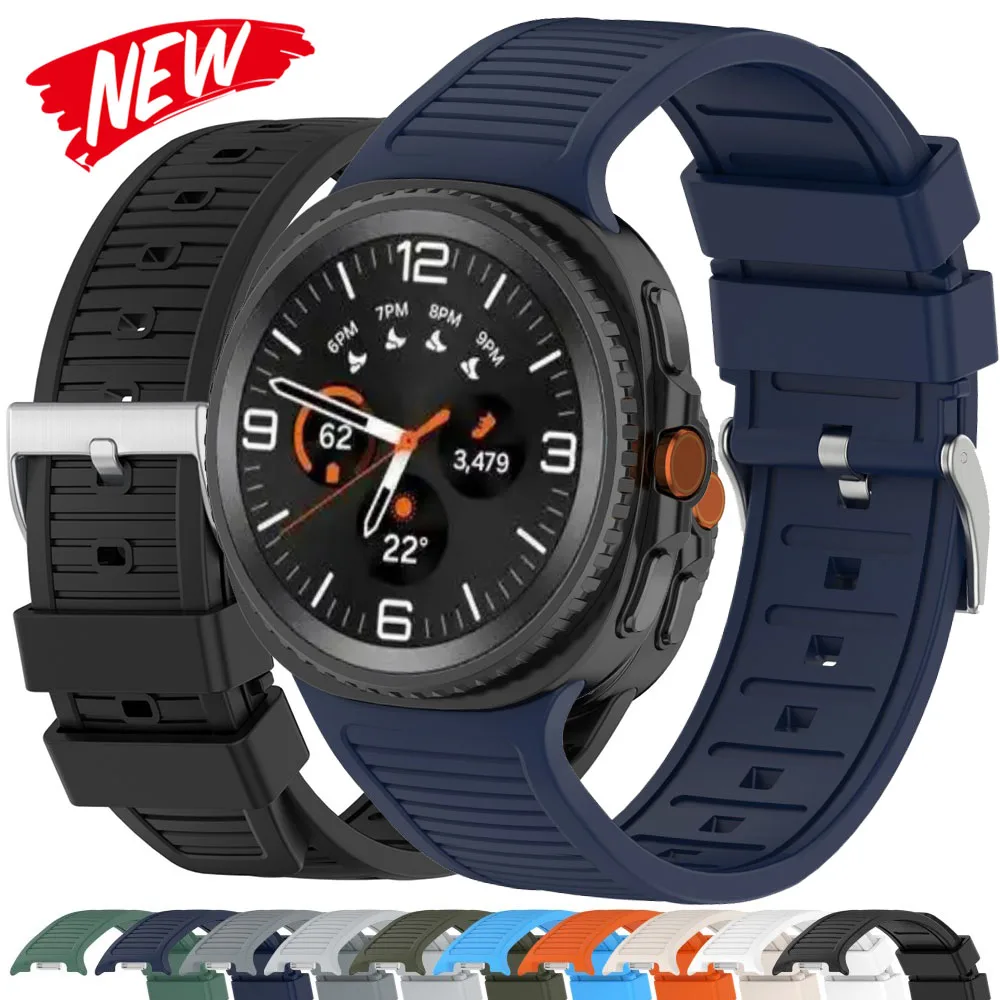 Спортивный силиконовый ремешок для Samsung Galaxy Watch 8 2025, мягкий браслет для Galaxy 8 Classic/8 40, 44 мм, аксессуары для ремешка для часов
Спортивный силиконовый ремешок для Samsung Galaxy Watch 8 2025, мягкий браслет для Galaxy 8 Classic/8 40, 44 мм, аксессуары для ремешка для часов