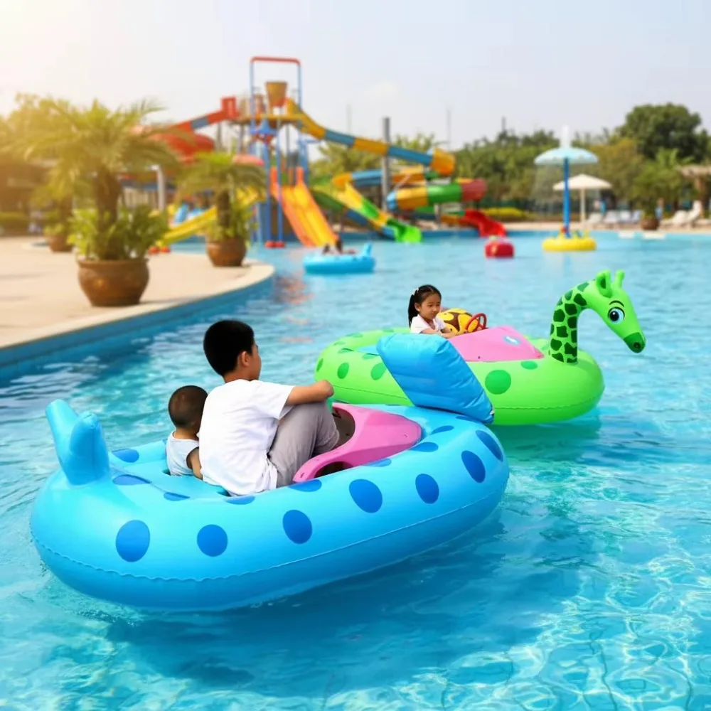 QIQU High Quality Inflatable PVC/HDPE Kids Water Bumper Boats-Commercial Use Indoor/Outdoor 1 Passenger 100kg Capacity
QIQU High Quality Inflatable PVC/HDPE Kids Water Bumper Boats-Commercial Use Indoor/Outdoor 1 Passenger 100kg Capacity