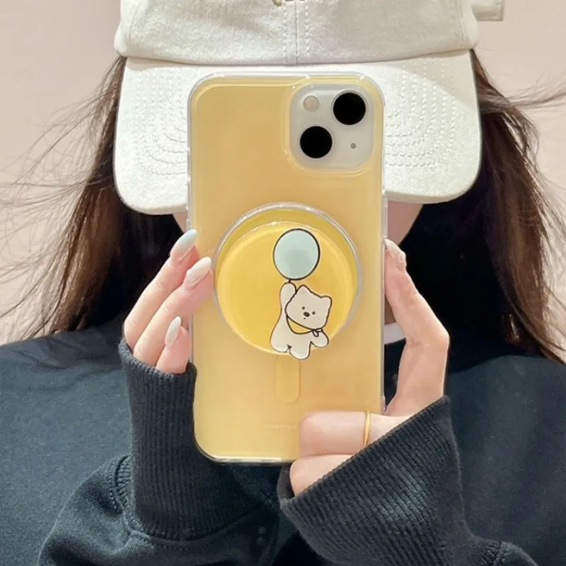 Cartoon Rotation Puppy For Magsafe Magnetic Phone Griptok Grip Tok Stand For iPhone 17 Wireless Charging Case Holder
Cartoon Rotation Puppy For Magsafe Magnetic Phone Griptok Grip Tok Stand For iPhone 17 Wireless Charging Case Holder