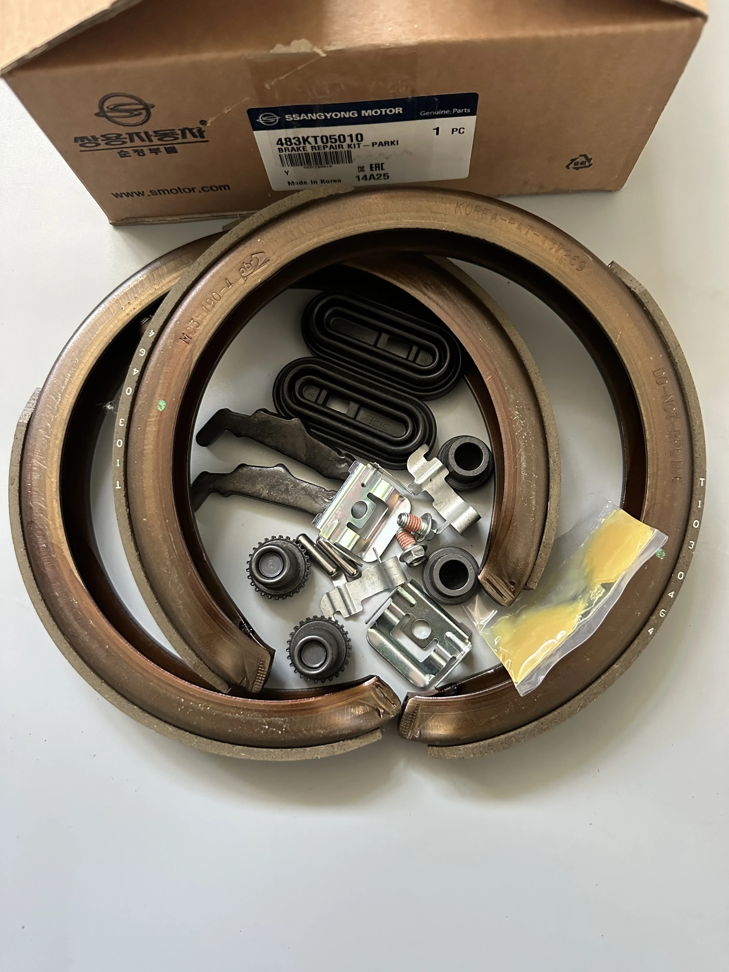 Genuine Parking Brake Repair Kit 483KT05010 For Ssangyong Actyon Kyron Rexton Korando Actyon Sports Actyon Sports II
Genuine Parking Brake Repair Kit 483KT05010 For Ssangyong Actyon Kyron Rexton Korando Actyon Sports Actyon Sports II