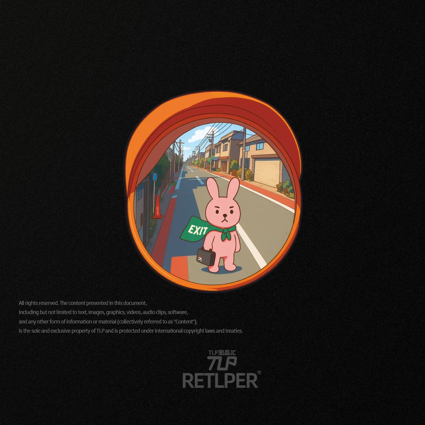 etlper Reflective Car Sticker Original Rabbit Pondering at Intersection Breaking Dimension Barrier Waterproof Flat for Car/Moto
etlper Reflective Car Sticker Original Rabbit Pondering at Intersection Breaking Dimension Barrier Waterproof Flat for Car/Moto