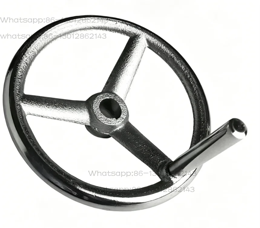 Round cast iron hand wheel lathe handle diameter 80-500 hand wheel with keyway blind hole chrome plated hand wheel
Round cast iron hand wheel lathe handle diameter 80-500 hand wheel with keyway blind hole chrome plated hand wheel