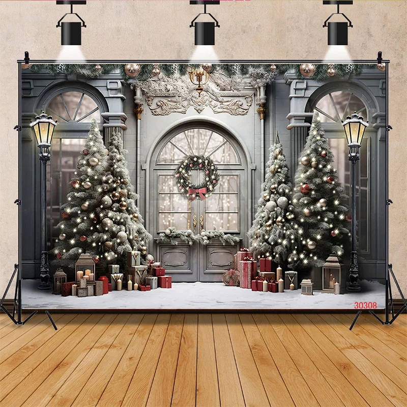 SHENGYONGBAO Christmas Tree Window Candy Photography Backdrop Wooden Doors Snowman Cinema Pine New Year Background Prop LA-48
SHENGYONGBAO Christmas Tree Window Candy Photography Backdrop Wooden Doors Snowman Cinema Pine New Year Background Prop LA-48