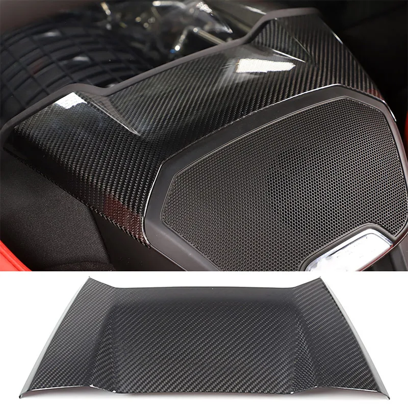 For Chevrolet Corvette C8 Z06 Z51 2020-2024 Real Carbon Fiber Rear Speaker Upper Top Panel Cover Trim Sticker Car Accessories
For Chevrolet Corvette C8 Z06 Z51 2020-2024 Real Carbon Fiber Rear Speaker Upper Top Panel Cover Trim Sticker Car Accessories