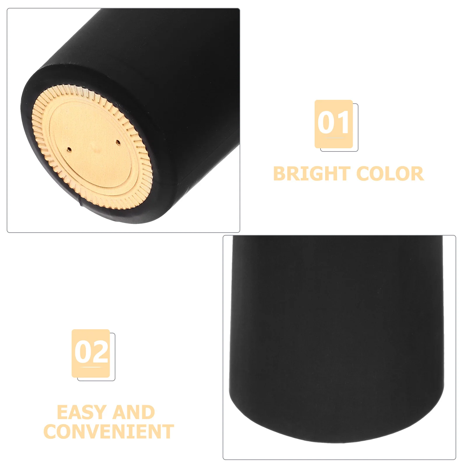 60Pcs Heat Shrink Capsules Wine Bottle Shrink Wraps Disposable Heat Caps Preserve Red Wine Freshness Easy Apply
60Pcs Heat Shrink Capsules Wine Bottle Shrink Wraps Disposable Heat Caps Preserve Red Wine Freshness Easy Apply