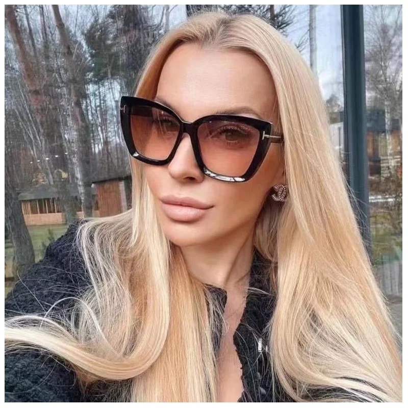 Fashion Square Oversized Sunglasses Designer Luxury Women's Cat Eye Sunglasses Classic Retro Glasses UV400 Shades
Fashion Square Oversized Sunglasses Designer Luxury Women's Cat Eye Sunglasses Classic Retro Glasses UV400 Shades